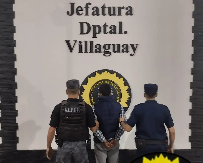 Lo aprehendieron por robo en zona rural